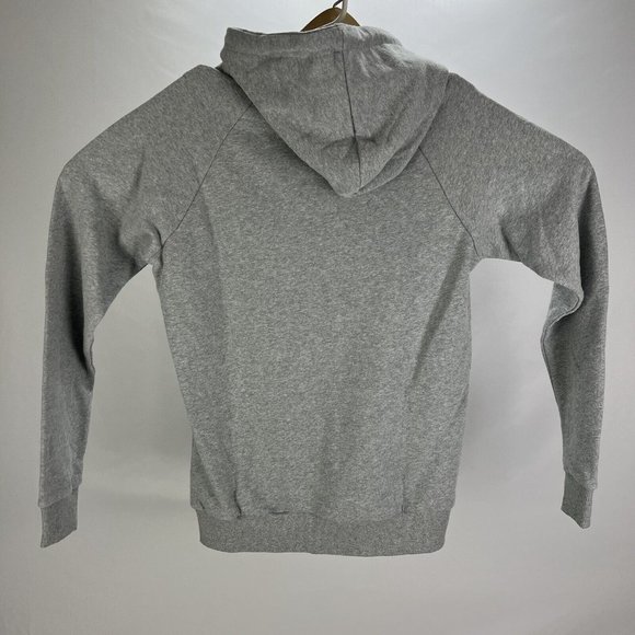 NWT Knowledge Cotton Apparel Gray w/ Black Owl Cotton Hoodie Mens Size Small S - Picture 7 of 8
